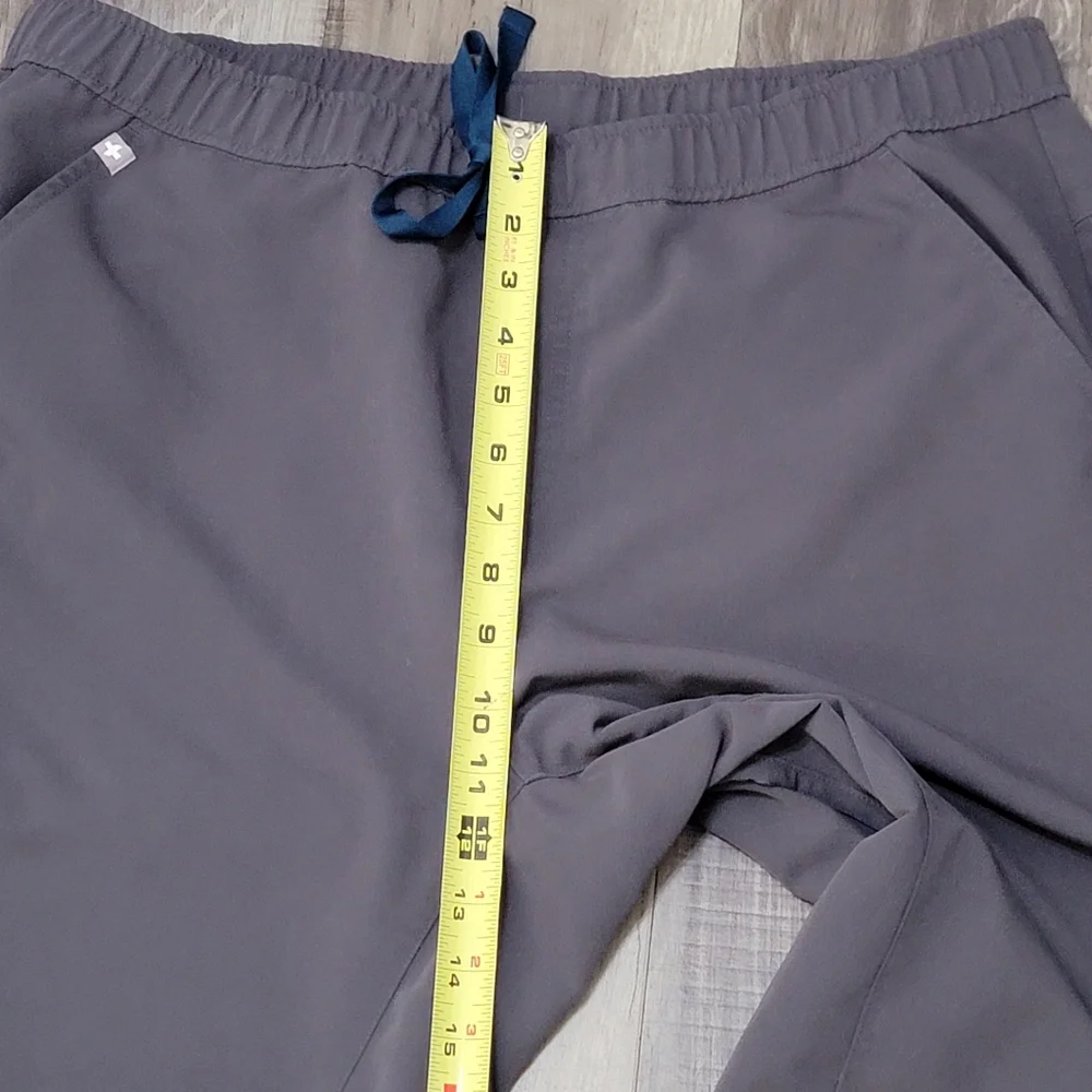 Figs Gray Jogger Sweatpants with Tapered Legs